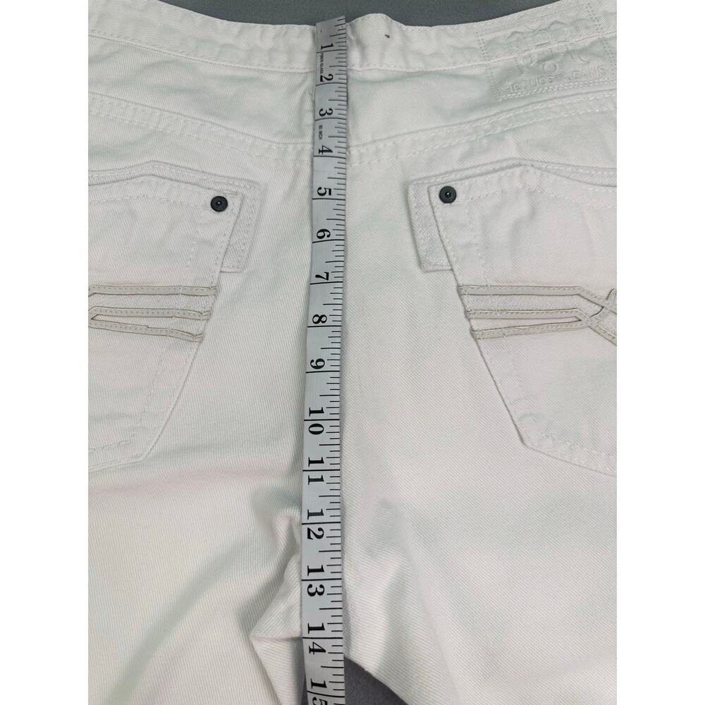 Request Jeans Crisp White Straight Leg Denim Pants Men’s Size 36x32 - Picture 13 of 15